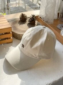 DAZY 1頂女性熊刺繡時尚棒球帽，適用於日常休閒