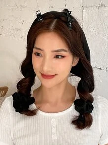 DAZY 5pcs Hair Roller Tool Set - Black - View 5