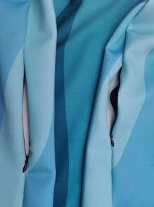 1 tấm bọc hành lý co giãn họa tiết kẻ sọc - Màu xanh hải quân - Xem 4