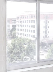 WHICHLIFE 1pc Anti-mosquito Window Screen, White Self Adhesive Window Net For Household - White - View 2