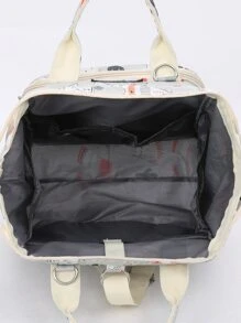 1入組熊圖案尿布包 - 彩色 - 查看 7