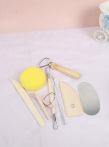 8入組木柄藝術工具套裝