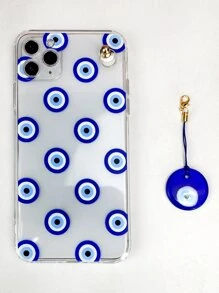 Vỏ điện thoại Evil Eye có mặt dây chuyền - Nhiều màu - Xem 7