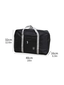 1入組便攜旅行收納袋 - 黑色 - 查看 2