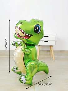 1入組3D恐龍小氣球 - 彩色 - 查看 5