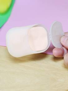 1 pieza caja de jabón simple, Mini caja de jabón portátil de plástico simple para viajes, al aire libre - Multicolor - Ver 1