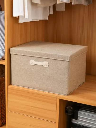 1 件涤纶衣物收纳盒，现代可折叠棉被收纳袋，适用于家庭装饰装饰节日装饰房间装饰家居装饰卧室装饰连衣裙裤子鞋子牛仔裤靴子裙子卧室，收纳盒，家庭收纳，女式白色 T 恤，女式黑色裤子，女士冬装，连衣裙，