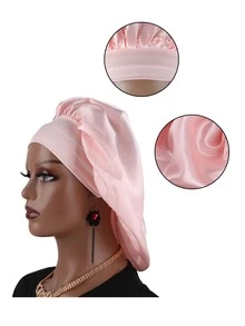 1pc 7 CM Elastic Edge Wig Bonnet - Pink - View 7