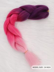 Bím tóc tổng hợp dài ombre - Nhiều màu - Xem 2