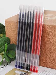 Bộ 100 Bút Gel Màu Trơn, Bút Gel Mực Đen Đa Năng Đơn Giản Cho Văn Phòng, Trường Học - màu đen - Xem 5
