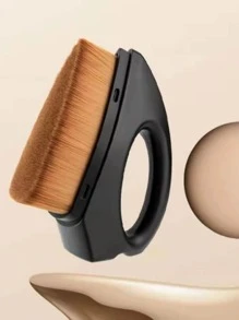 1支粉底刷，适用于晕染液体、膏状或粉状化妆品，可用于化妆、家居装饰、梳妆台、旅行、卧室等场合，是化妆配件的理想之选。这款粉底刷是送礼佳品，尤其适合作为圣诞礼物。 - 黑色 - 查看 4