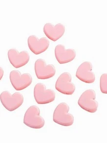 10入組素色心形活頁夾可愛多用途家庭學校辦公室活頁夾 - 粉色 - 查看 7