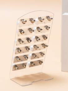 24 bông tai ngọc trai giả - trắng - Xem 4