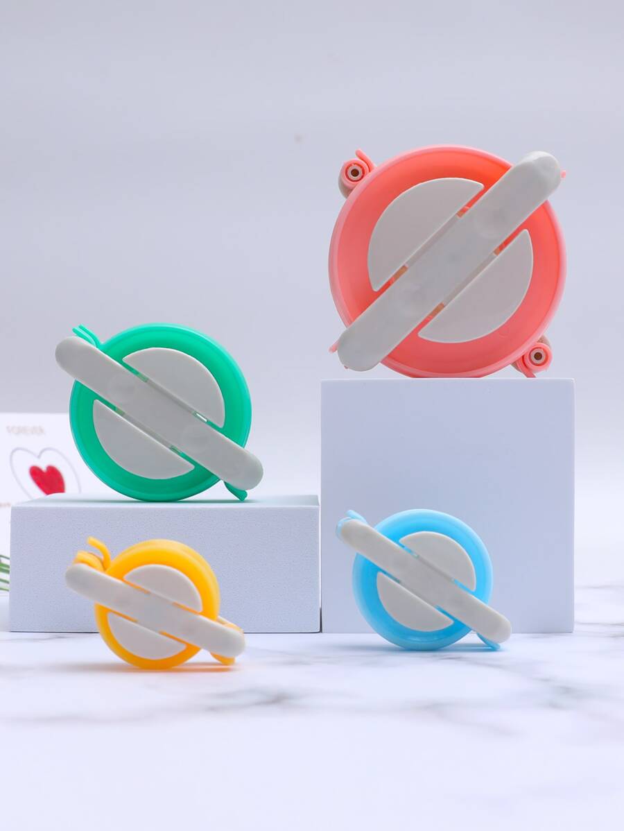 1 Bộ 4 Kích Cỡ DIY Dụng Cụ May Vá Pompom Bộ Nhựa Pom Pom Bộ Dụng Cụ Lông Tơ Bóng Thợ Dệt Kim Thủ Công Đan dụng Cụ - Nhiều màu - Xem 1