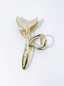 1 Nữ Kim Cương Giả Hoa & Ngọc Trai Giả Trang Trí Vuốt Tóc Quyến Rũ Cho Tiệc - Nhiều màu - Xem 2