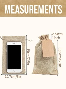 5 cái Túi gói quà & 5 cái Thẻ - Nhiều màu - Xem 5