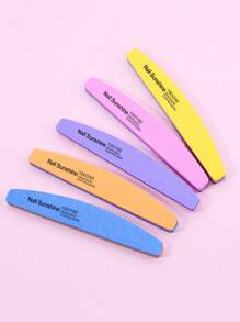 NailSunshine 5件套随机指甲抛光块打磨海绵指甲抛光器专业美甲工具，适用于亚克力指甲护理，打造最佳自然指甲护理效果，美甲用品，美甲工具，美甲艺术工具，返校季，美甲，美甲工具，适用于贴片指甲 - 彩色 - 查看 5