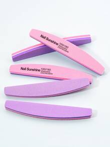 NailSunshine 5件套指甲抛光块打磨海绵指甲抛光器专业美甲工具，适用于亚克力指甲护理，打造最佳自然美甲效果，美甲用品，美甲工具，美甲艺术工具，返校季，美甲，美甲工具，适用于贴片指甲 - 彩色 - 查看 4