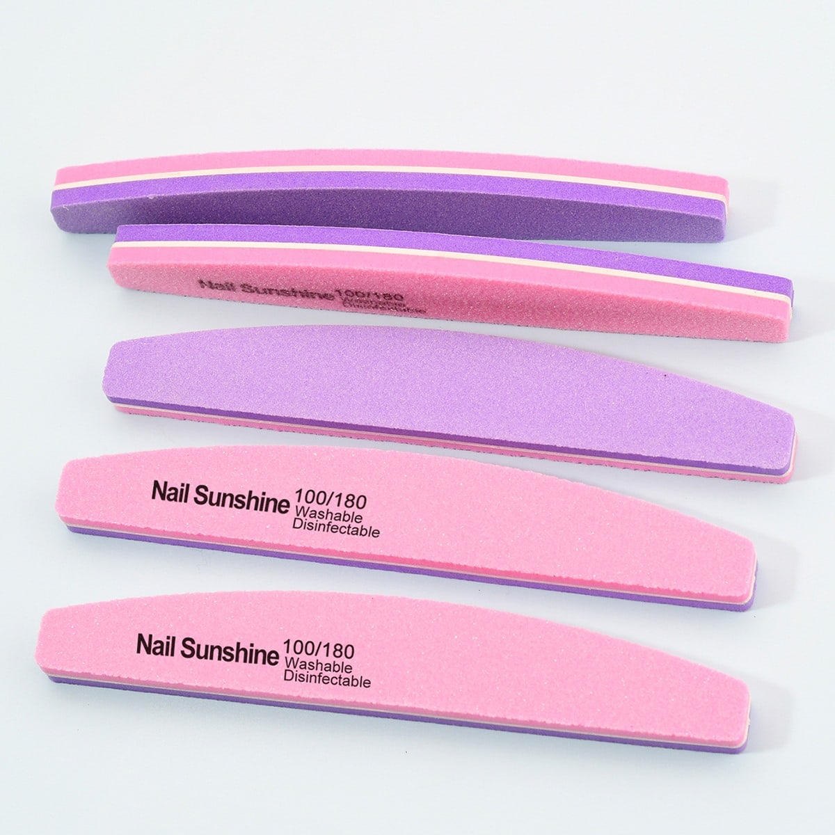 5pcs Nail Buffer Sanding Block Files Sponge Nail Polisher Professional Manicure Tools For Acrylic Nails Care For Optimum Natural Nail Care,Nail Supplies,Nail Tools,Nail Art Tools,Back To School,Nails,Nail Tools For Press On Nails