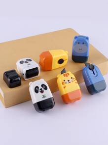 1 件卡通图案滚轮印章，简单多用途 DIY 家用滚轮印章，返校，学校用品