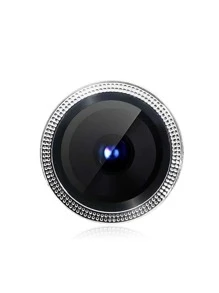 3 chiếc kính bảo vệ ống kính tương thích với iPhone - Bạc - Xem 2