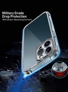 3pcs Tempered Glass Protection Film Compatible With iPhone - Clear - View 5