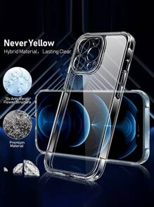 3pcs Tempered Glass Protection Film Compatible With iPhone - Clear - View 6