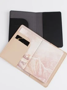 2 Piezas Estuche para Pasaporte con Gráfico de Letras Metálicas Porta Pasaporte Cartera para Pasaporte Útiles Escolares Cosas Escolares para la Escuela para Estudiantes Funda para Pasaporte para Viajes para Vuelo Accesorios de Viaje para el Regreso a la Escuela Bolsa para Pasaporte para Vacaciones para Mujeres y Hombres Esenciales de Viaje Bolsa para Pasaporte Esenciales para Crucero - Multicolor - Ver 7