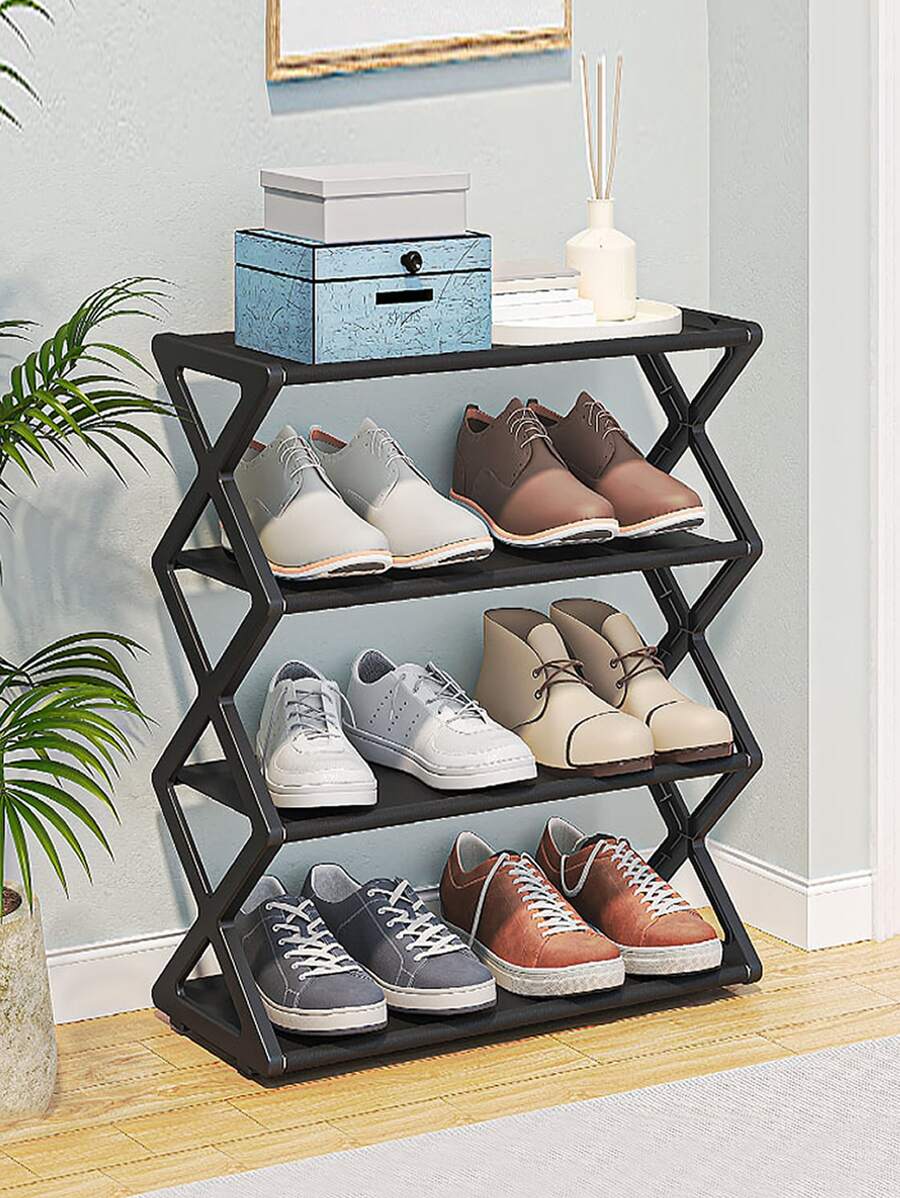 WHICHLIFE 1入組多層鞋子收納架 - 黑色 - 查看 1