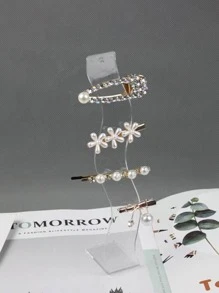 1 pieza Estantería de almacenamiento de joyas transparente, regalo para volver a la escuela