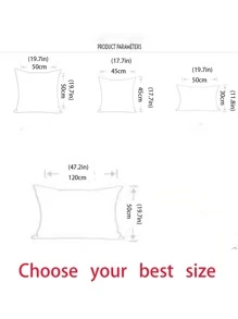 素色靠墊套不附帶墊芯 - 深灰色 - 查看 3