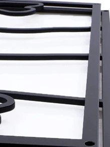 1入組人像圖案掛飾 - 黑色 - 查看 4