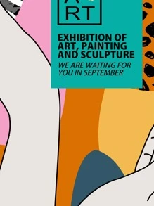 3pcs Abstract Pattern Unframed Painting - Multicolor - View 4