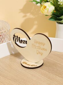 1pc Heart Shaped Decoration Craft - Multicolor - View 4