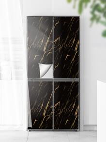 1 rollo de Adhesivo de PVC para cocina, Adhesivo de patrón de mármol moderno para cocina, Adhesivos, Calcomanía de pared, Calcomanía de vinilo para decoraciones del hogar, Artículos de decoración de primavera para refrescar tu hogar, Adhesivos de decoración de festivales, Regalos de cumpleaños y graduación - Multicolor - Ver 8