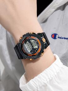 TOMI 童裝純色電子手錶，適用於日常生活