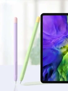 2入組隨機色素色觸控筆套兼容第二代Apple Pencil - 彩色 - 查看 2