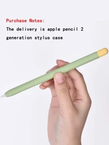 2入組隨機色素色觸控筆套兼容第二代Apple Pencil - 彩色 - 查看 3