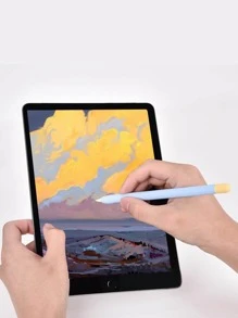 2入組隨機色素色觸控筆套兼容第二代Apple Pencil - 彩色 - 查看 6
