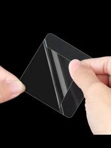 10 piezas Cinta de doble cara, cinta adhesiva transparente minimalista para el hogar - transparente - Ver 1