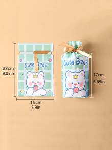 50 cái Túi gói quà EVA, Túi quà đồ họa hoạt hình cho bữa tiệc - Nhiều màu - Xem 4