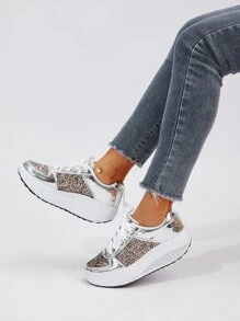 Giày Giản dị Nữ - Bạc - Xem 3