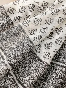 1pc Women Floral Pattern Tassel Decor Boho Scarf - Multicolor - View 8