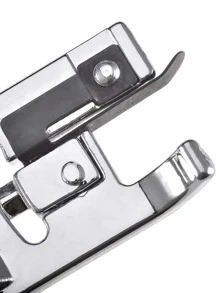 2pcs Stainless Steel Sewing Machine Presser Foot, Classic Sewing Machine Presser Foot For Home - Silver - View 6