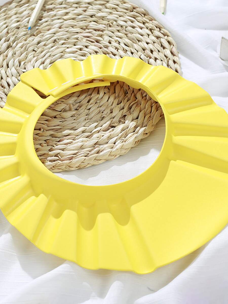 Baby Shampoo Shower Cap Ear Protection Waterproof Cap Baby Shower Cap Shampoo Cap - Yellow - View 1