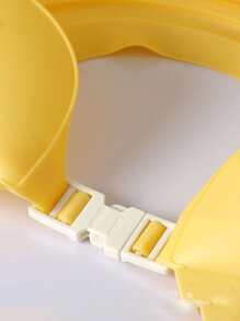 1pc Plastic Shower Cap, Creative Crown Shaped Shower Cap For Baby - Coral Orange - View 4