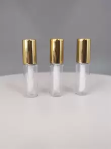 3pcs 1.2ml Clear Empty Lip Gloss Subpackage Bottle,Subpackage Lip Gloss Empty Tube Sample Containers Liquid Containers Clear Container Plastic Lip Gloss Bottles Liquid Lipstick Tubes Empty Lip Gloss Tube Transparent Lip Tubes,Cheap,Stocking Stuffers,Makeup,Makeup Tools,Cheap Stuff,Gifts,Gifts For Women,Christmas Gifts - Gold - View 1