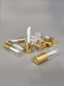 3pcs 1.2ml Clear Empty Lip Gloss Subpackage Bottle,Subpackage Lip Gloss Empty Tube Sample Containers Liquid Containers Clear Container Plastic Lip Gloss Bottles Liquid Lipstick Tubes Empty Lip Gloss Tube Transparent Lip Tubes,Cheap,Stocking Stuffers,Makeup,Makeup Tools,Cheap Stuff,Gifts,Gifts For Women,Christmas Gifts - Gold - View 3