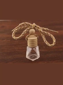 1入組透明空香水瓶汽車掛飾