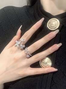 Upgrade Your Look with 24pcs Long Coffin Nude Solid Fake Nail & 1sheet Tape & 1pc Nail File - Beige - View 1